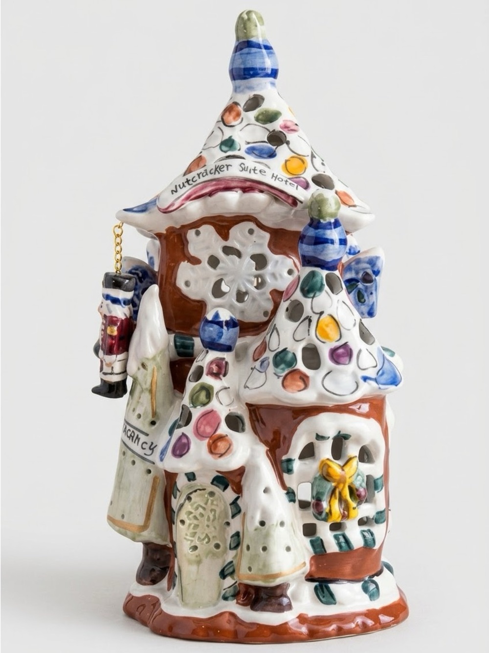 Blue Sky Heather Goldminc 2009 Nutcracker Suite Hotel Tealight Candle Holder